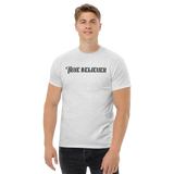 TRUE BELIEVER LOGO BLACK GRAPHIC TEE