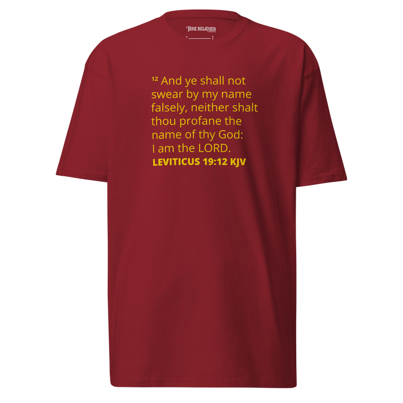 LEVITICUS 19:12 KJV TEE