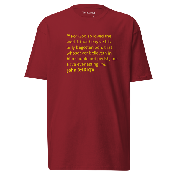 JOHN 3:16 KJV TEE