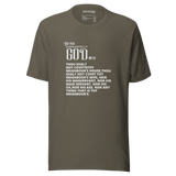 COMMANDMENT 10 MEN'S TEN COMMANDMENT TEES