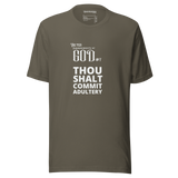 COMMANDMENT 7 MEN'S TEN COMMANDMENT TEES