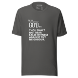 COMMANDMENT 9 WOMEN'S TEN COMMANDMENT TEES