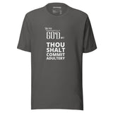 COMMANDMENT 7 WOMEN'S TEN COMMANDMENT TEES