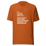 COMMANDMENT 9 WOMEN'S TEN COMMANDMENT TEES