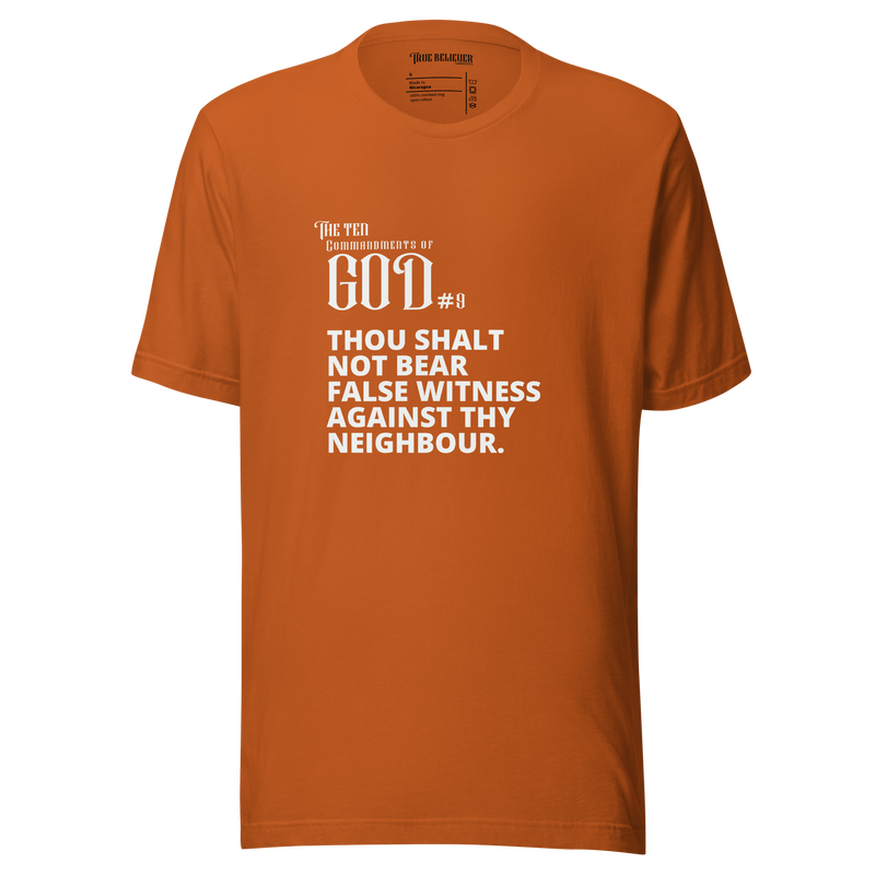 COMMANDMENT 9 WOMEN'S TEN COMMANDMENT TEES