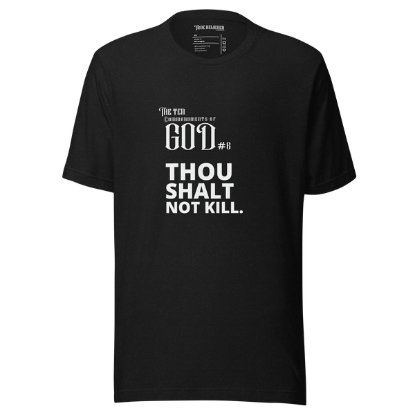 COMMANDMENT 6 MEN'S TEN COMMANDMENT TEES