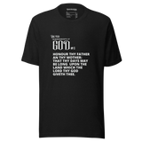 COMMANDMENT 5 WOMEN'S TEN COMMANDMENT TEES