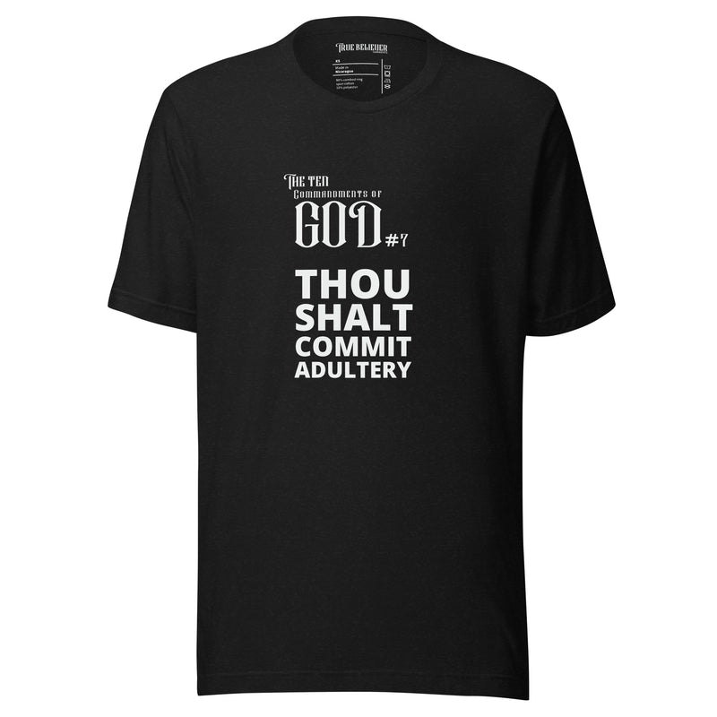 COMMANDMENT 7 WOMEN'S TEN COMMANDMENT TEES