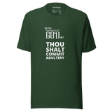 COMMANDMENT 7 MEN'S TEN COMMANDMENT TEES