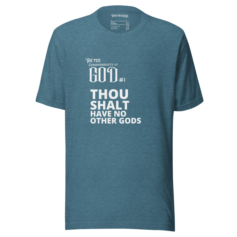 COMMANDMENT 1 WOMEN'S TEN COMMANDMENT TEES