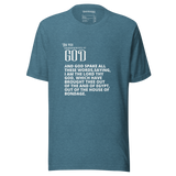 THE CHARGE WOMEN'S TEN COMMANDMENT TEES