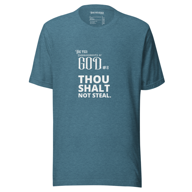 COMMANDMENT 8 WOMEN'S TEN COMMANDMENT TEES