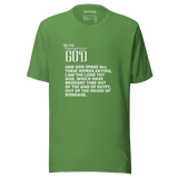 THE CHARGE WOMEN'S TEN COMMANDMENT TEES