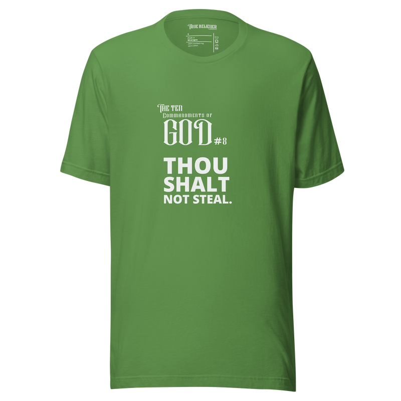 COMMANDMENT 8 WOMEN'S TEN COMMANDMENT TEES