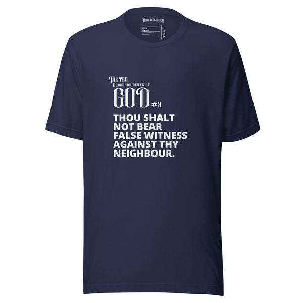 COMMANDMENT 9 MEN'S TEN COMMANDMENT TEES