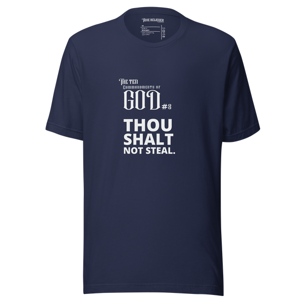 COMMANDMENT 8 MEN'S TEN COMMANDMENT TEES