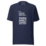 COMMANDMENT 7 MEN'S TEN COMMANDMENT TEES