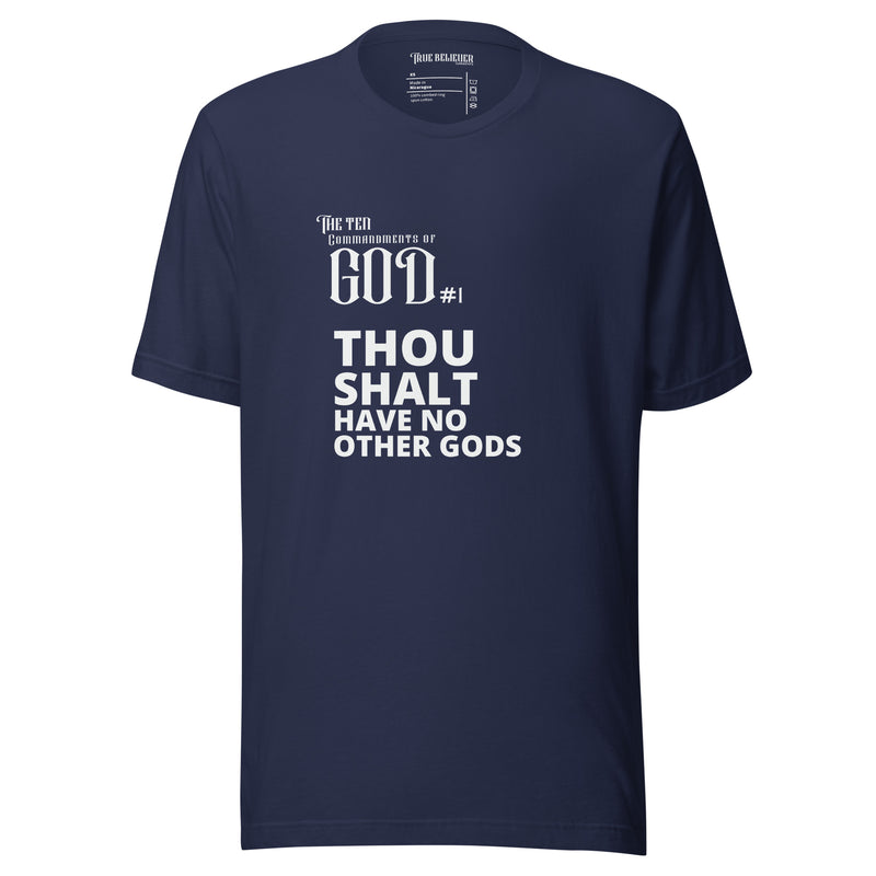 COMMANDMENT 1 WOMEN'S TEN COMMANDMENT TEES