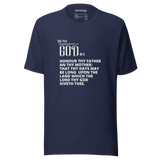 COMMANDMENT 5 WOMEN'S TEN COMMANDMENT TEES