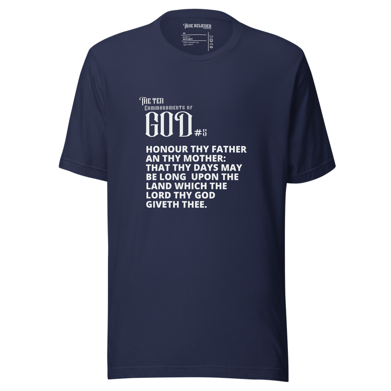 COMMANDMENT 5 WOMEN'S TEN COMMANDMENT TEES