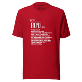 COMMANDMENT 10 MEN'S TEN COMMANDMENT TEES