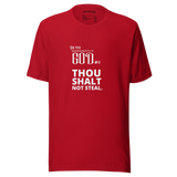 COMMANDMENT 8 MEN'S TEN COMMANDMENT TEES