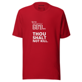 COMMANDMENT 6 MEN'S TEN COMMANDMENT TEES