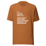 COMMANDMENT 9 WOMEN'S TEN COMMANDMENT TEES