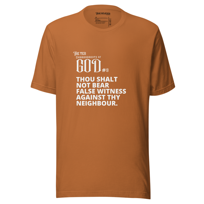 COMMANDMENT 9 WOMEN'S TEN COMMANDMENT TEES