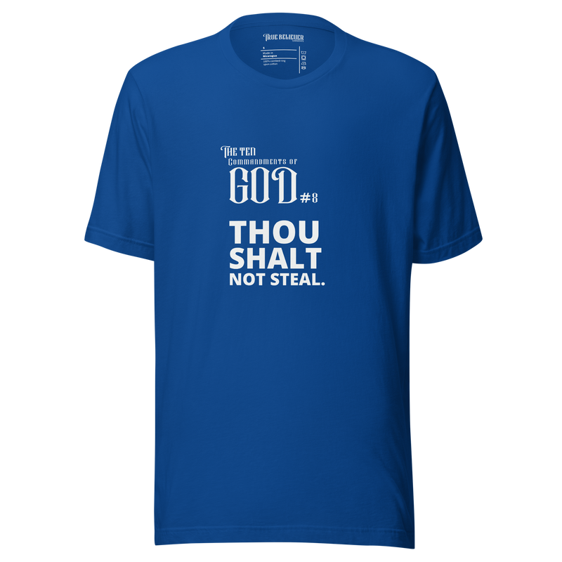 COMMANDMENT 8 WOMEN'S TEN COMMANDMENT TEES