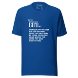 COMMANDMENT 5 WOMEN'S TEN COMMANDMENT TEES