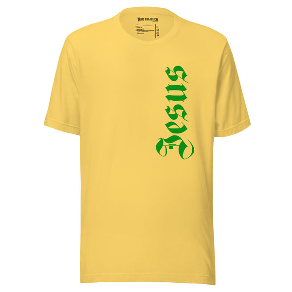 JESUS GREEN GRAPHIC TEE