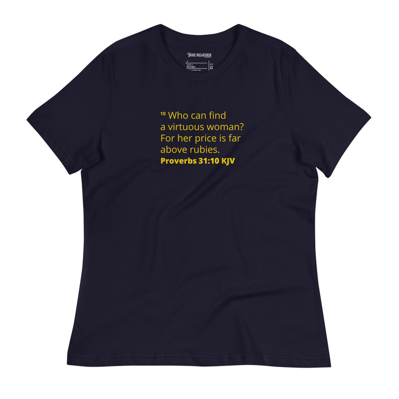 PROVERBS 31:10 KJV TEE